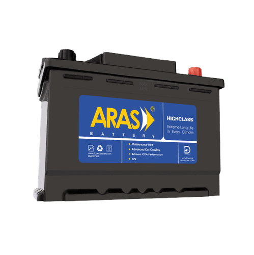 باتری ماشین 50 آمپر ارس قالب L2 دورنا باتری